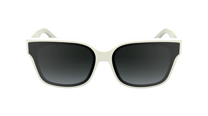 KARL LAGERFELD Women's Sunglasses KL6161S - White with Gradient Grey Lens