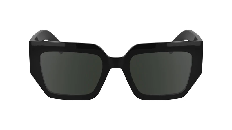 KARL LAGERFELD Women's Sunglasses KL6166S - Black with Solid Smoke Lens