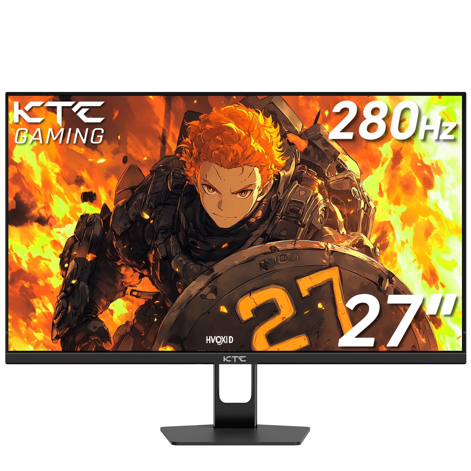 KTC 27 Inch 280Hz 240Hz Gaming Monitor 1ms GTG 350nits Fast VA 1080P Tilt 126% sRGB Adaptive Sync 4000:1 Contrast Ratio HDR DisplayPort 1.4/HDMI 2.0 VESA