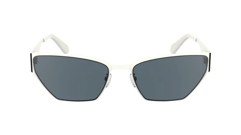 CALVIN KLEIN Women's CKJ24207S Sunglasses, Ivory, One Size