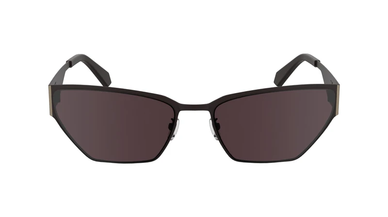 CALVIN KLEIN Jeans Women's Sunglasses CKJ24207S - Aubergine with Purplish Red Lens