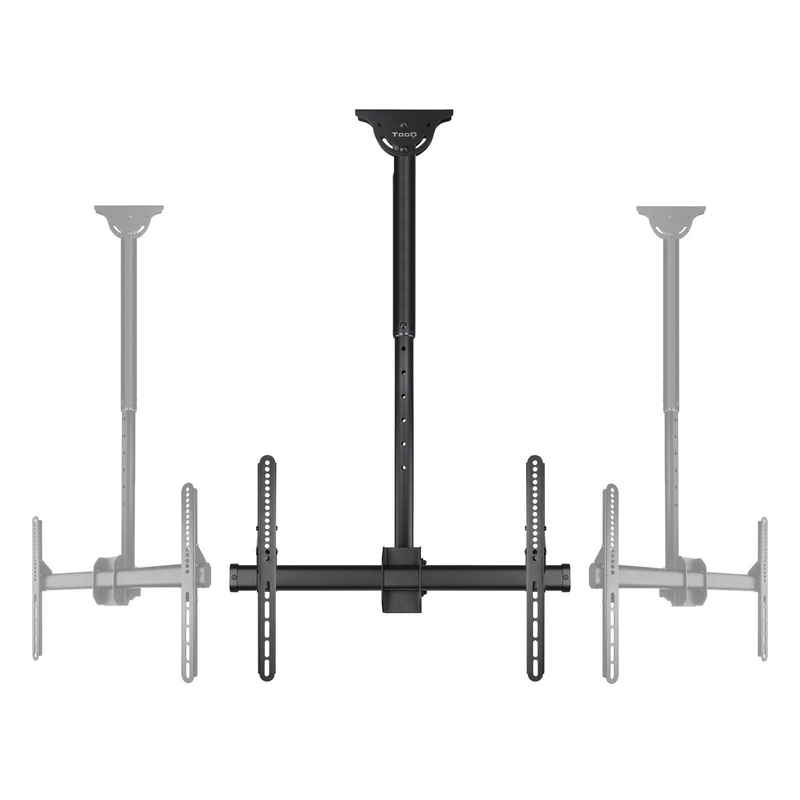 37" to 70" Screen Ceiling Mount, Rotate, Tilt and Extend Capability, Black