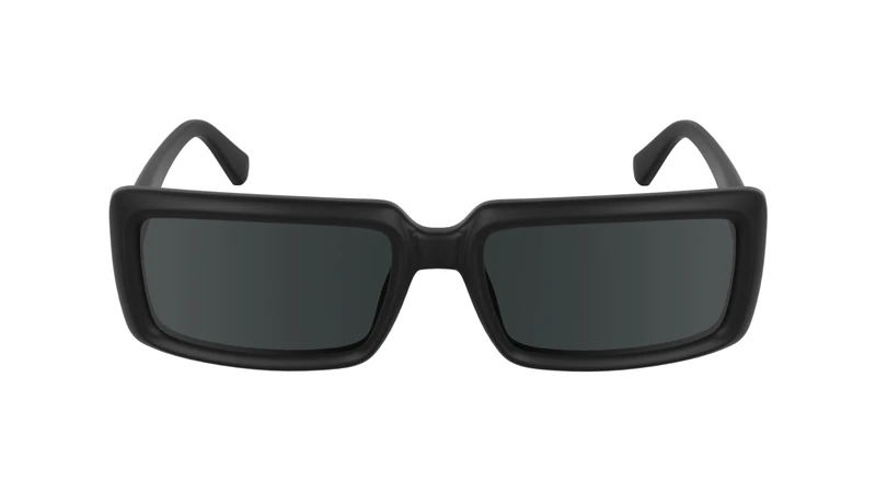 CALVIN KLEIN Jeans Unisex Adult Sunglasses CKJ24622S - Black with Solid Grey Lens