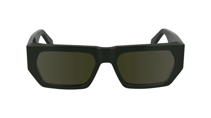 CALVIN KLEIN Jeans Unisex Adult Sunglasses CKJ24625S - Khaki with Solid Khaki Lens - Image 1