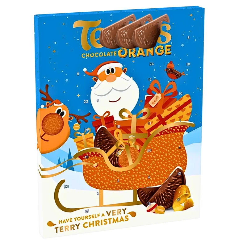 Terry's Chocolate Orange Advent Calendar 2025, 106g - Advent Calendar 2025 adults boys kids