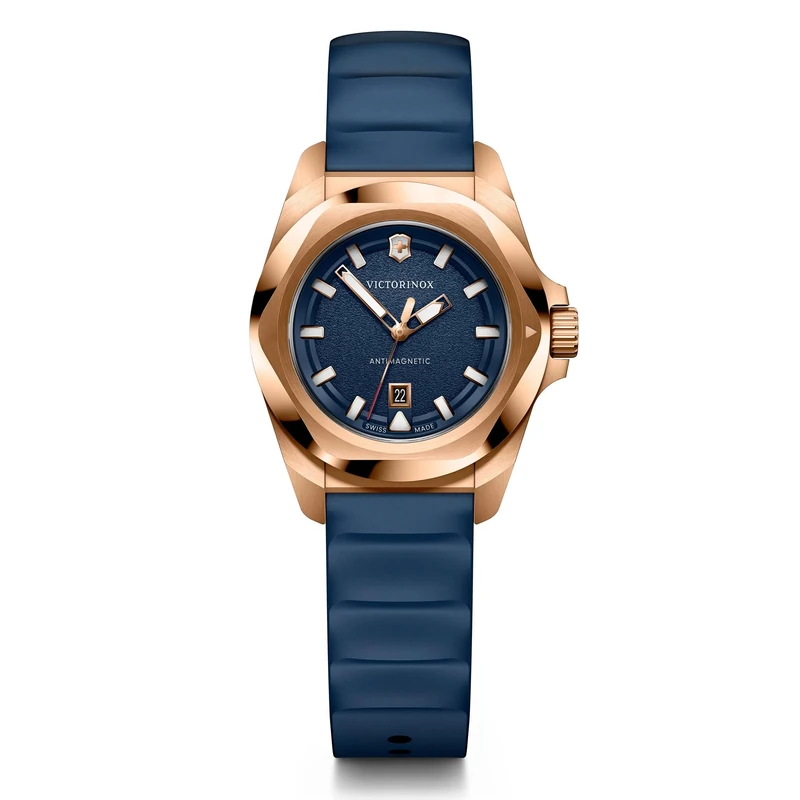 Victorinox 242035 I.N.O.X. 32, 5N, BLE dial, BLE Rubber str