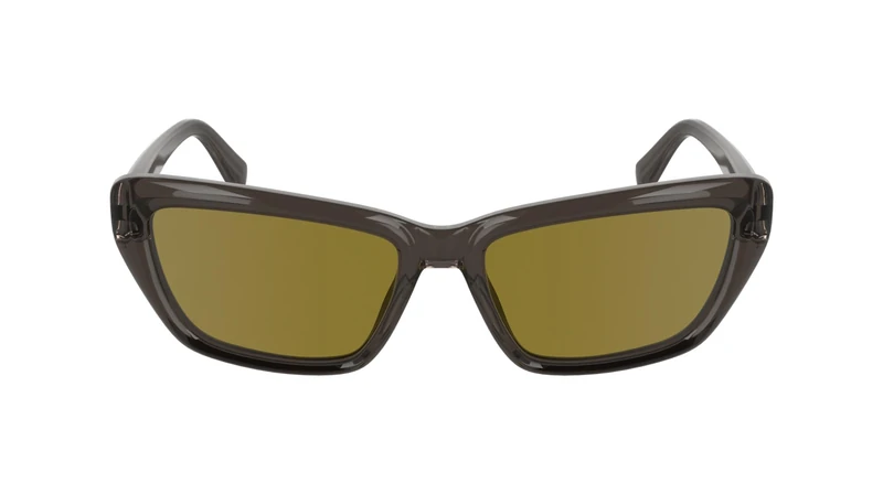 CALVIN KLEIN Women's CKJ24623S Sunglasses, Brown, One Size