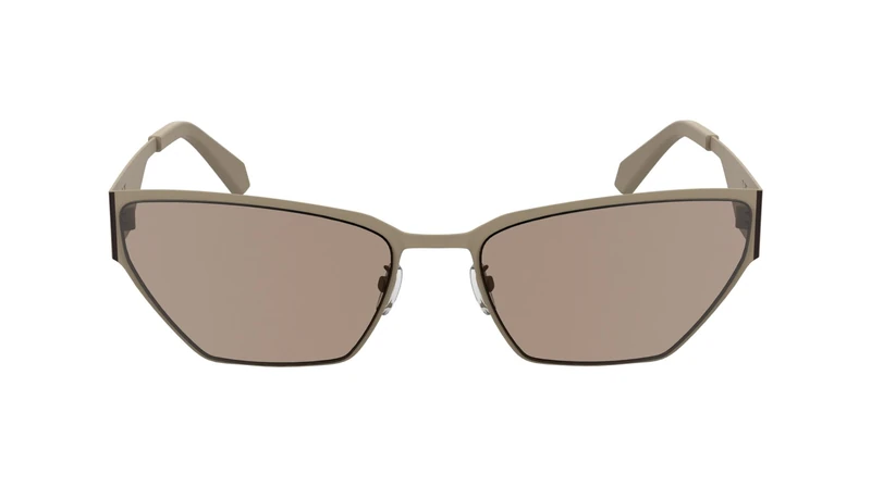 CALVIN KLEIN Jeans Women's Sunglasses CKJ24207S - Blush with Solid Nude Lens