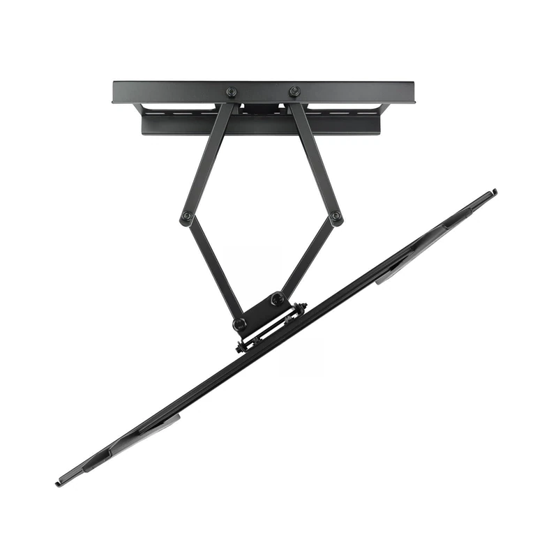 Swivel and tilt mount for screens from 37 to 70 inches, black finish, ideal for optimizing spaces and providing perfect viewing. Sturdy and easy to install, it is ideal for