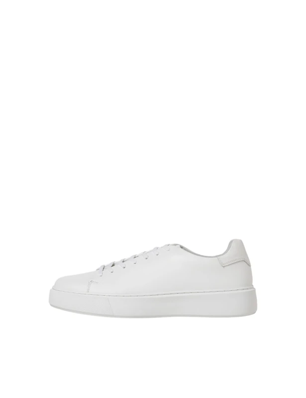 JACK & JONES Male Trainers, Bright White, 11 UK