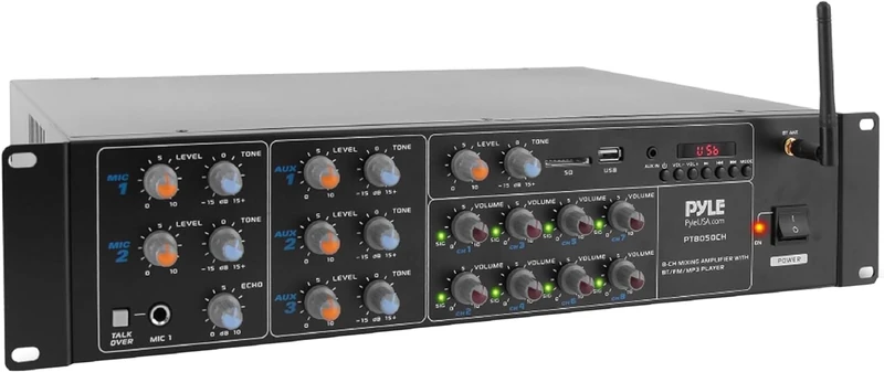 Pyle Usa Home Audio Amplifier Home Theater Power Stereo Receiver, Surround Sound, PT8050CHEU