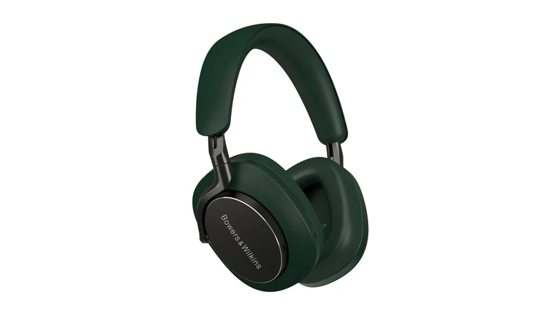 Bowers & Wilkins Px8 Flagship Noise Cancelling Wireless Over-Ear Headphones with Bluetooth 5.0 & Quick Charge, 30 Hours of High-Resolution Playback and Built-In Microphone - Dark Forest
