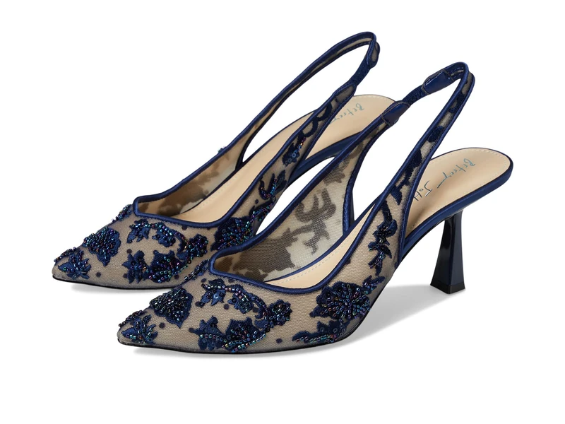 Betsey Johnson Women's Nikki Pump, Navy, 5.5 UK