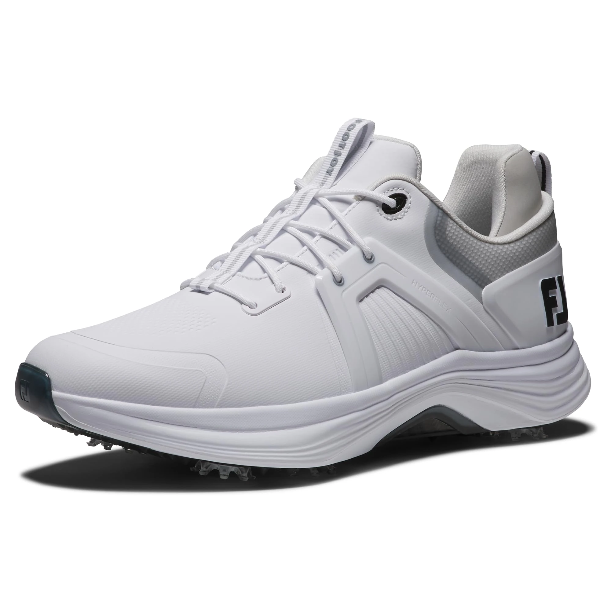 FootJoy Men's Hyperflex Carbon Golf Shoe, White/White/White, 10.5 Wide
