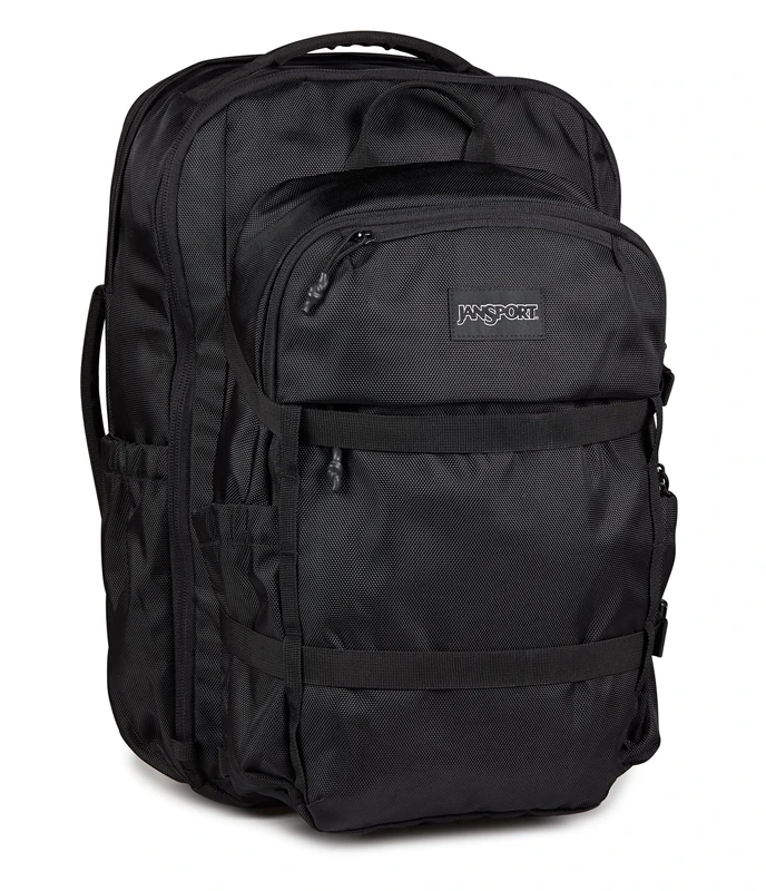 JANSPORT Unisex's Venture Pack System Backpack, Black, One Size