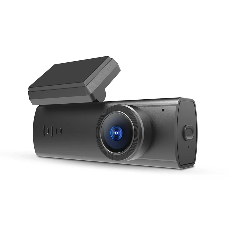 Nedis Dash Cam, Full HD 1080p @30fps, Wi-Fi, Loop Recording, 150° Wide Angle, Photo Mode, Night View, Supports 128GB microSD, USB-C, Built-In Mic & Speaker - Black