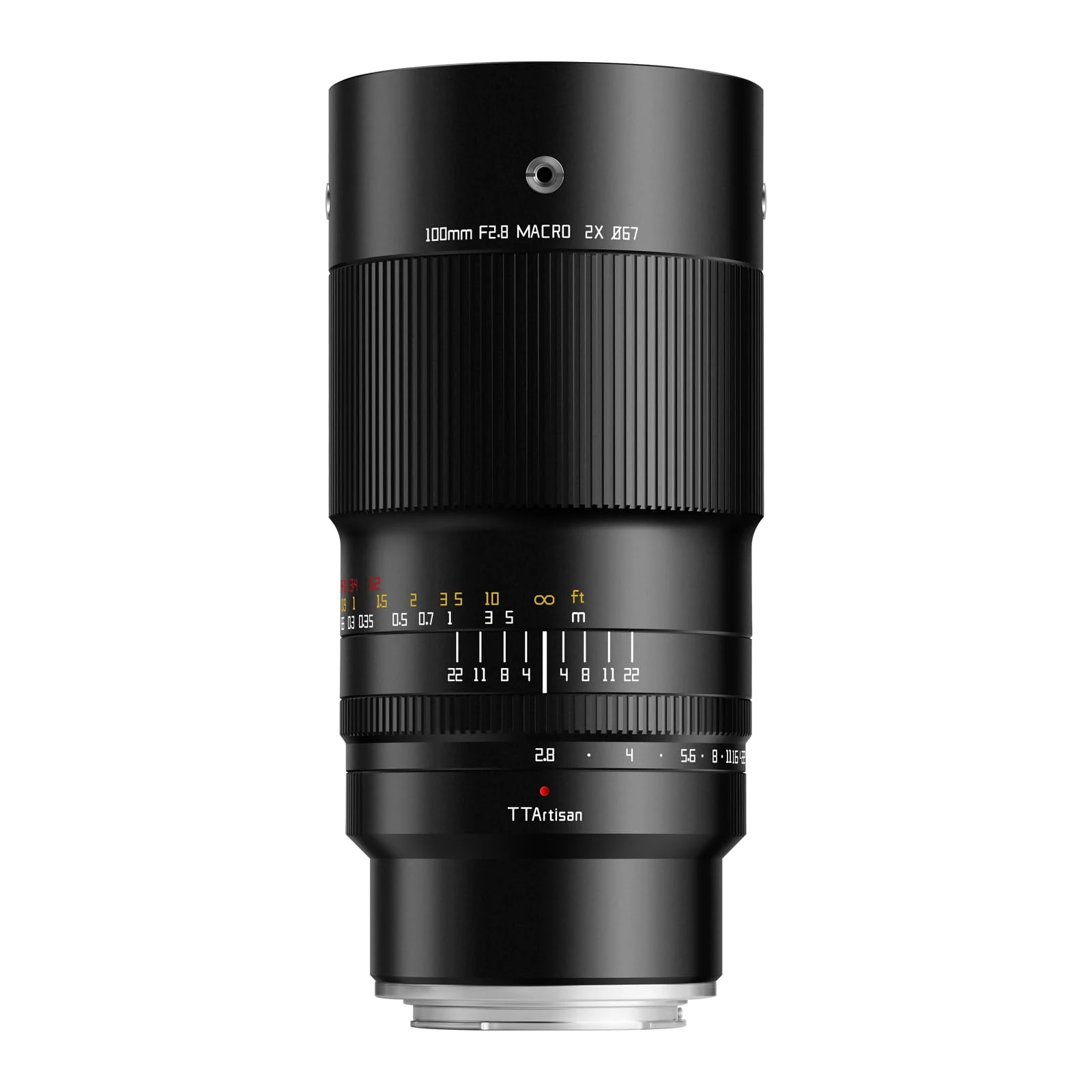 TTARTISAN 100mm F2.8 Macro 2X Camera Lens for Sony E Mount Full Frame Manual Focus Lens for Miniature Photography