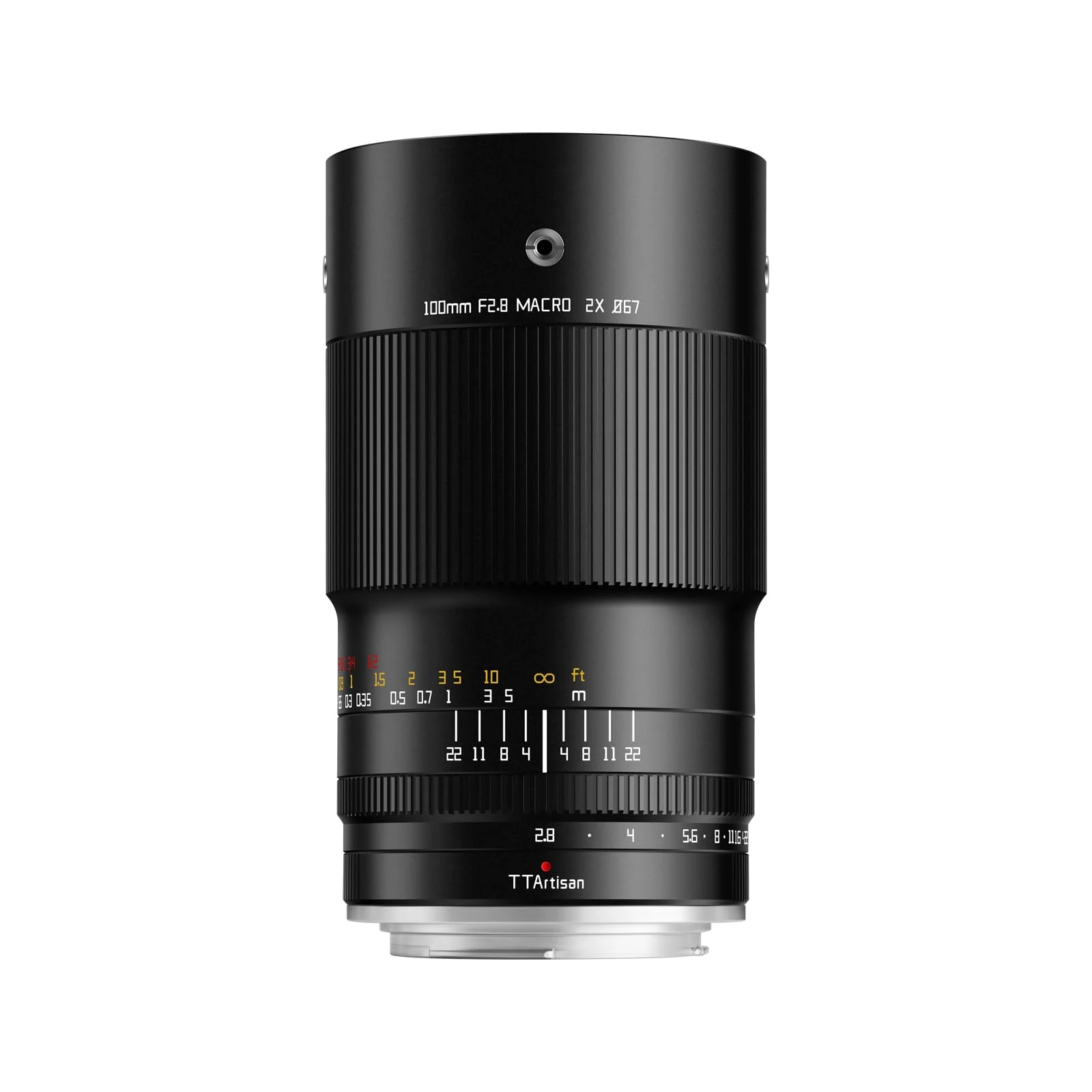 TTARTISAN 100mm F2.8 Macro 2X Camera Lens for Nikon F Mount Full Frame Manual Focus Lens for Miniature Photography