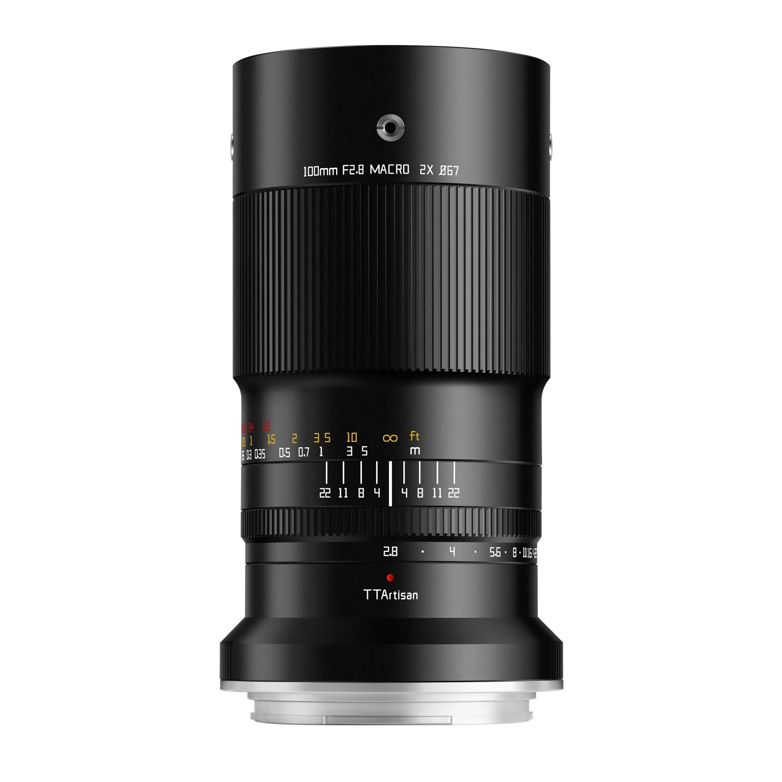 TTARTISAN 100mm F2.8 Macro 2X Camera Lens for Fuji GFX Mount Full Frame Manual Focus Lens for Miniature Photography