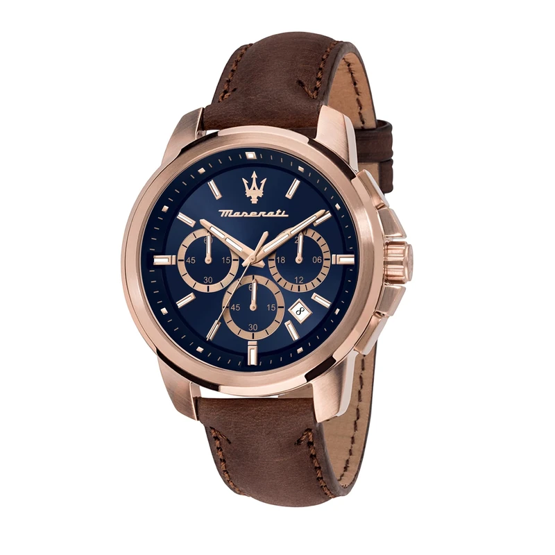 Maserati Men's Watch, Chronograph, Analog, 44 mm, Limited Edition SUCCESSO Collection - R8871621040