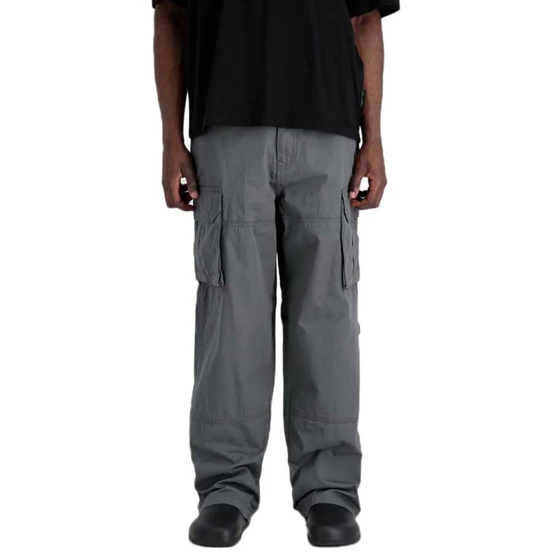 Alpha Industries Men's Ripstop Patchwork Pant, Vintage Grey, 32 W