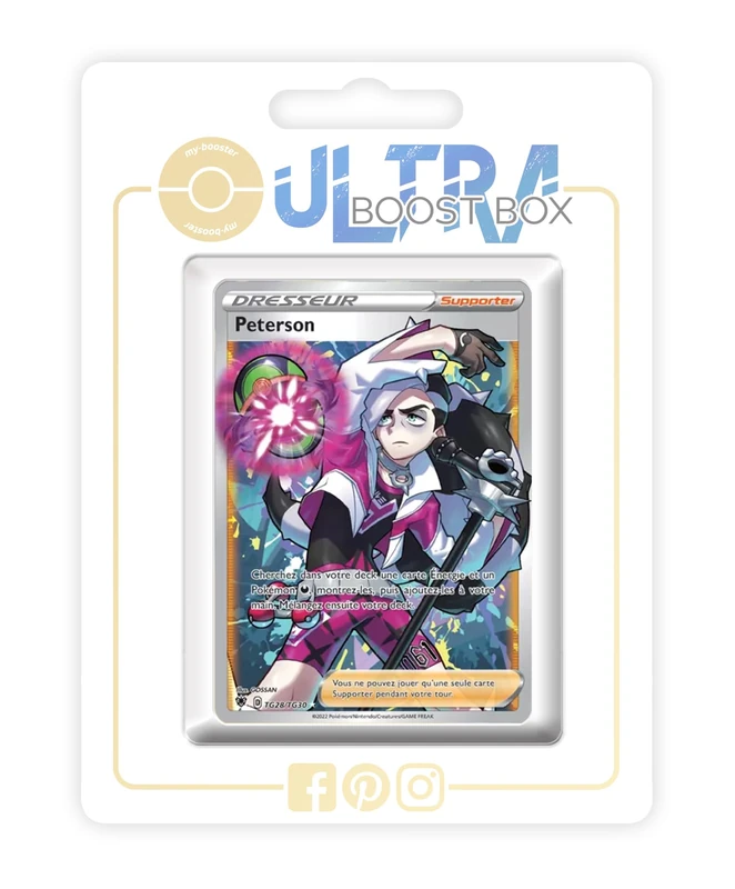 Peterson (Piers) UB-TG28/GG30 Alternative Shiny Pokémon Gallery - my-booster X Épée et Bouclier 10 Astres Radieux - Box of 10 Pokemon French Cards