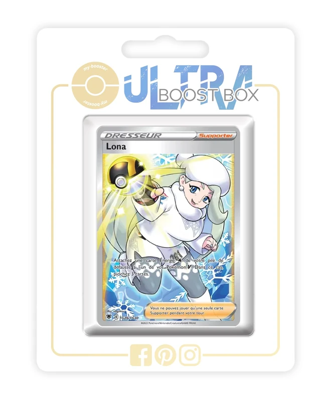 Lona (Melony) UB-TG26/GG30 Alternative Shiny Pokémon Gallery - my-booster X Épée et Bouclier 10 Astres Radieux - Box of 10 Pokemon French Cards