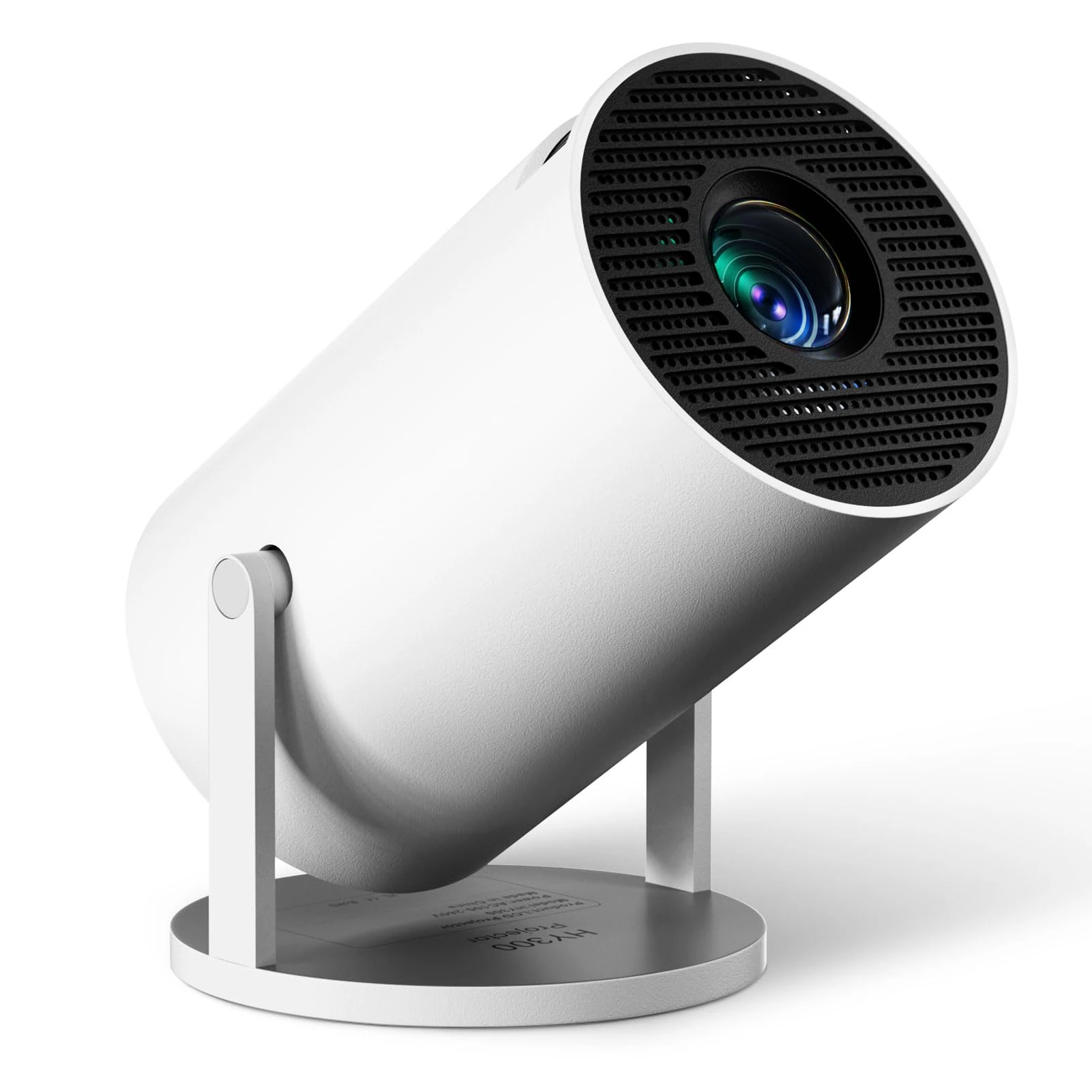 [Built-in-Apps] Mini Projector 4K 1080P Support, Upgrade Bluetooth 5.4, 5G WiFi6 & Auto Keystone, Portable Movie for Bedroom Compatible with HDMI, USB, AV, Smartphone/Laptop/PC/TV