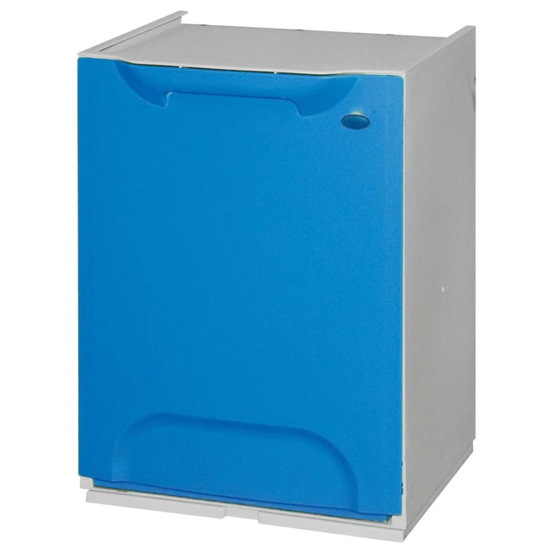 WELL HOME MOBILIARIO & DECORACIÓN Blue Polypropylene Recycling Bin 20 Litre Tank