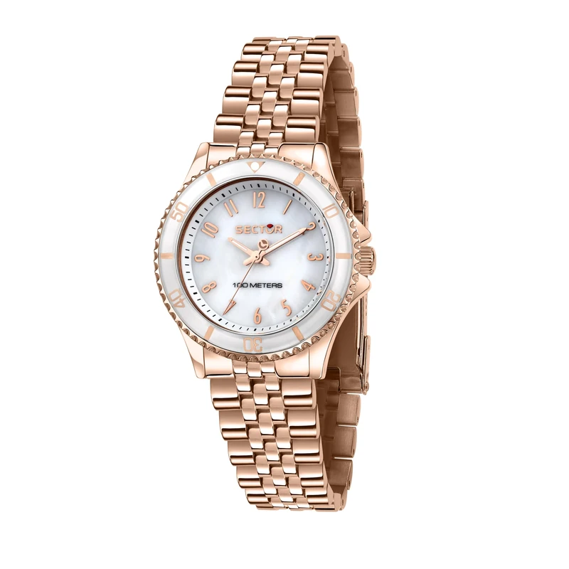 Sector No Limits Women Analog Quartz Watch with Stainless Steel Strap 8056783168200