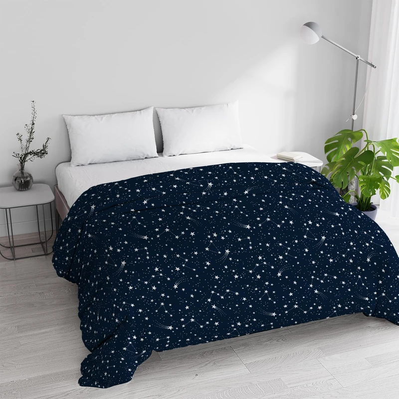Italian Bed Linen BASIC Belle Quilted and Printed Winter Quilt for Double Bed 250 x 245 cm
