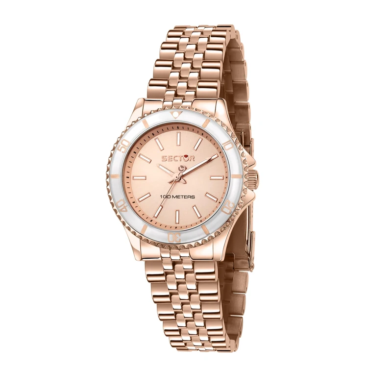 Sector No Limits Women Analog Quartz Watch with Stainless Steel Strap 8056783168194