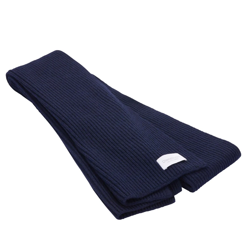 Diana Studio - Cashmere and Merino Wool Scarf, Unisex, Made in Italy, blue, One Size