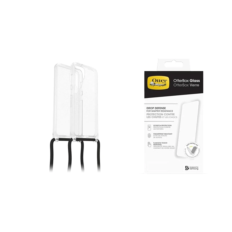 OtterBox React Necklace Samsung Galaxy A15/A15 5G - clear - ProPack with Premium Glass Screen Protector