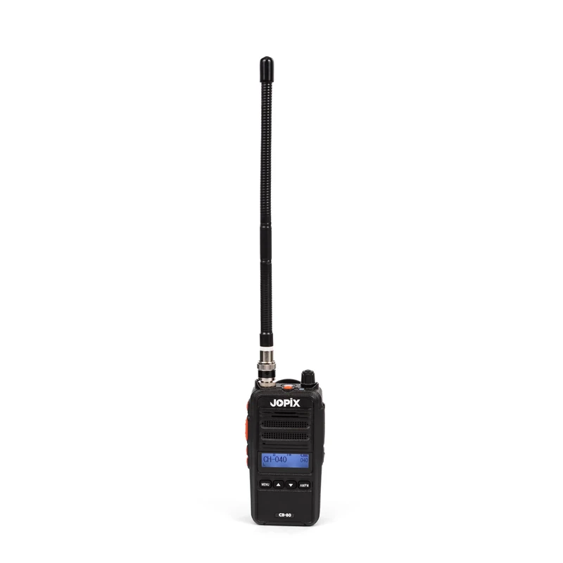 Portable radio station CB JOPIX CB-80 AM/FM, ASQ, 40CH, 4W, 2600 mAh Li-Ion, black