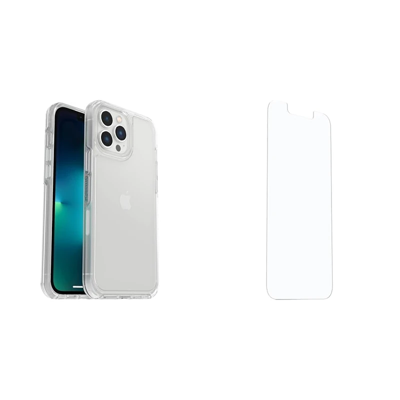 OtterBox Symmetry Clear Apple iPhone 13 Pro Max/iPhone 12 Pro Max - clear with Premium Tempered Glass Protector