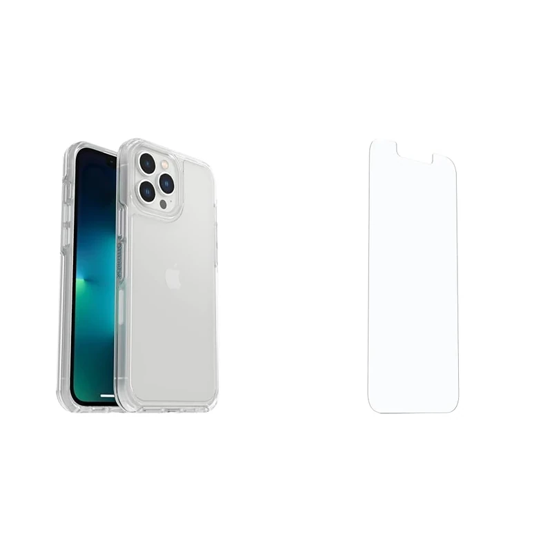 OtterBox Symmetry Clear Apple iPhone 13 Pro Max/iPhone 12 Pro Max - clear - ProPack with Premium Tempered Glass Protector