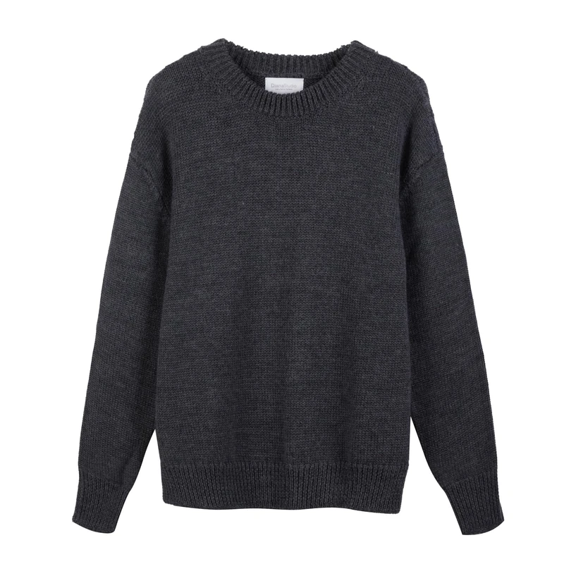 Diana Studio Men's Grigio S Sweater, Grey, S/XXL