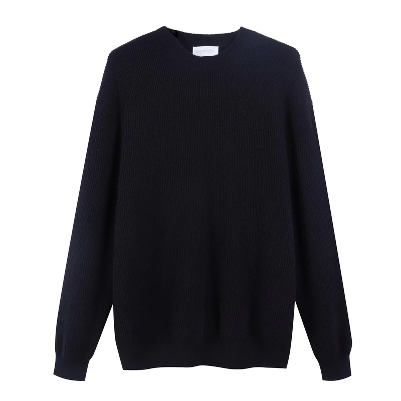 Diana Studio Men's Nero M Sweater, Black, M-XXL