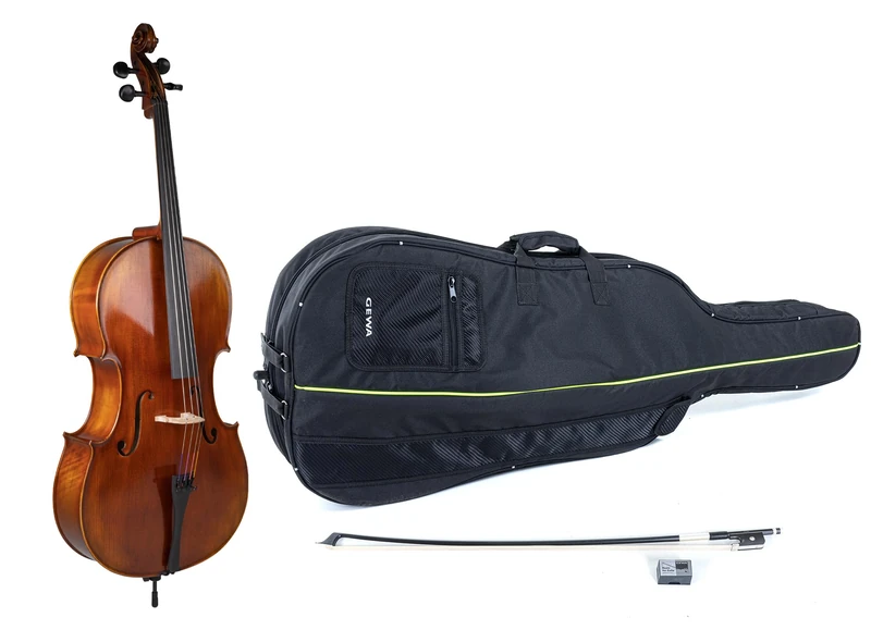Gewa Allegro VC1-7/8 Cello Set - Ready to Play with Bag and Bow