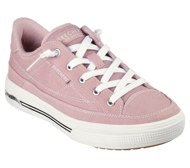 Skechers Women's Arch Fit Arcade-Meet Ya There Sneaker, Mauve, 4 UK