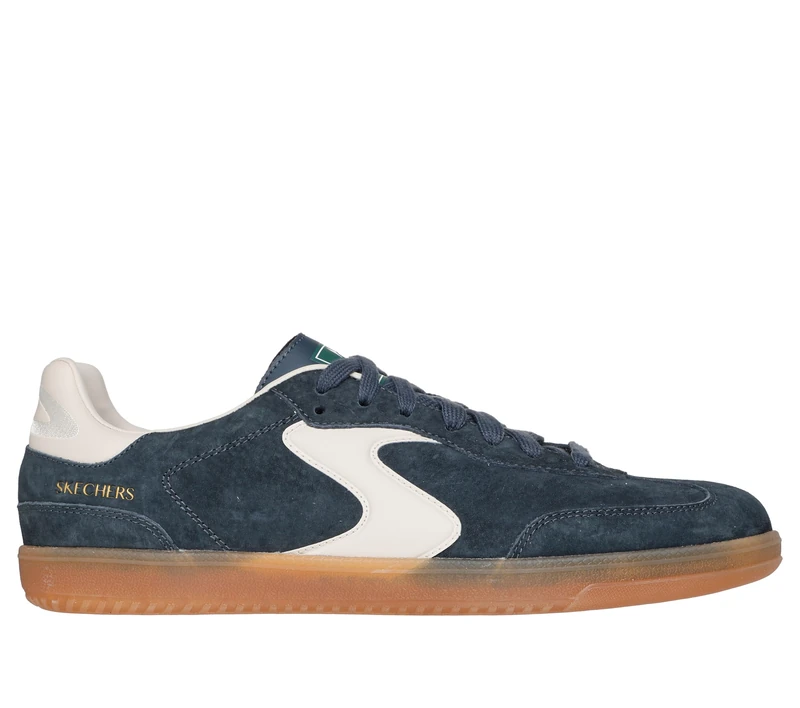 Skechers Men's Hotshot Azir Sneaker, Charcoal Pig Suede/Trim, 11 UK