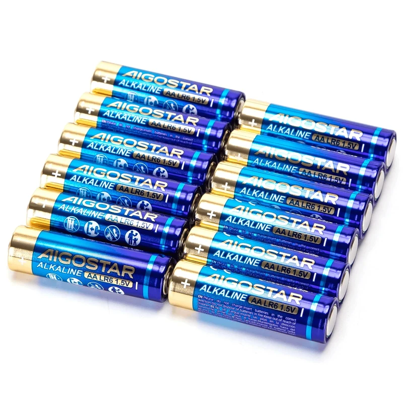 1.5V LR6 Alkaline Battery, Ideal for Your Devices, Comes in a Pack of 12 Units, Ensuring Durability and Optimal Performance in Electronic Appliances.