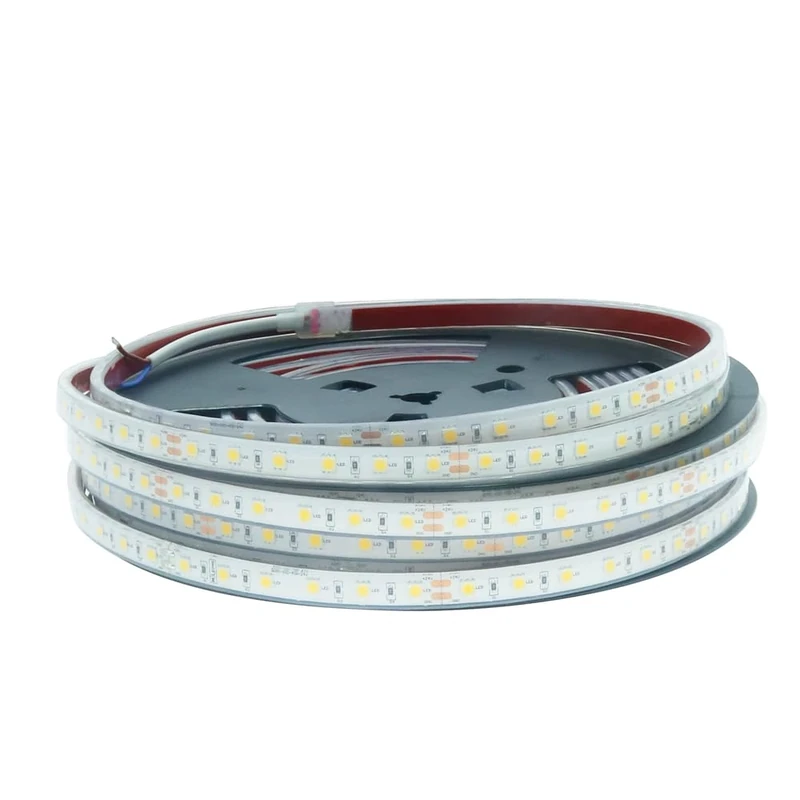 VoltShine LED Strip 24V DC SMD5050 IP68 60 LEDs/m 20m 3000K - Decorative and Functional Lighting for Indoor and Outdoor use.