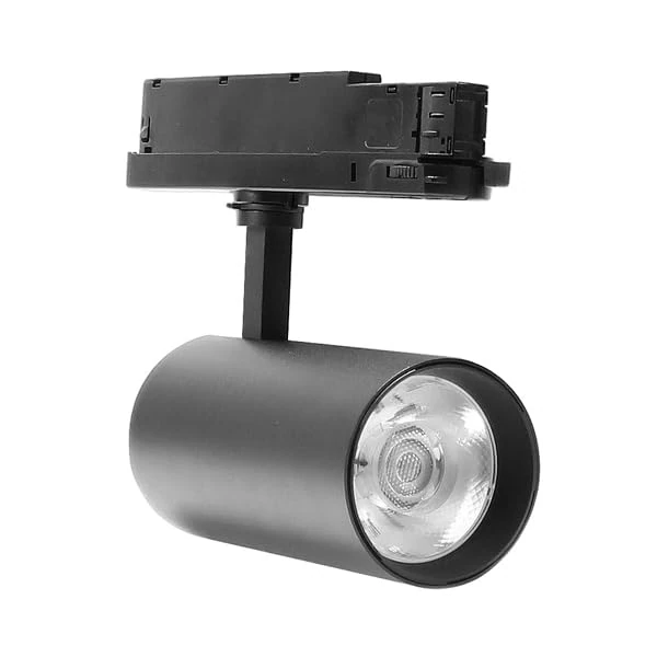 VoltShine 30W 4500K 3-Phase LED Spotlight for Rail, Ideal for Commercial and Ambient Lighting, efficient and Low Consumption.