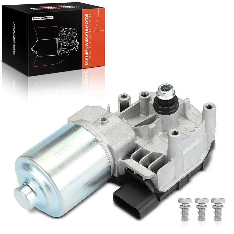 Frankberg 1x Windshield Wiper Motor Front Axle Compatible with A3 8P1 1.2L-3.2L Hatchback 2003-2012 A3 Sportback 8PA 1.2L-3.2L Hatchback 2004-2013 Replace# 8P1955119F