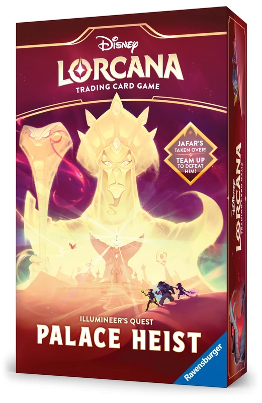 Ravensburger Disney Lorcana Trading Card Game - Quest Set - Set 8 Palace Heist - Gift Set for Adults & Kids Age 8 Years Up - Collectable TCG