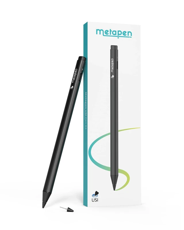 Metapen USI 2.0 Stylus Pen G1 for Fire Max 11 (2023 release), USB-C Fast Charging, 4096 Pressure Pen for Amazon Fire HD 10 (13th Gen, 2023 release), Google Pixel Tablet, Lenovo/HP/Acer Chromebook