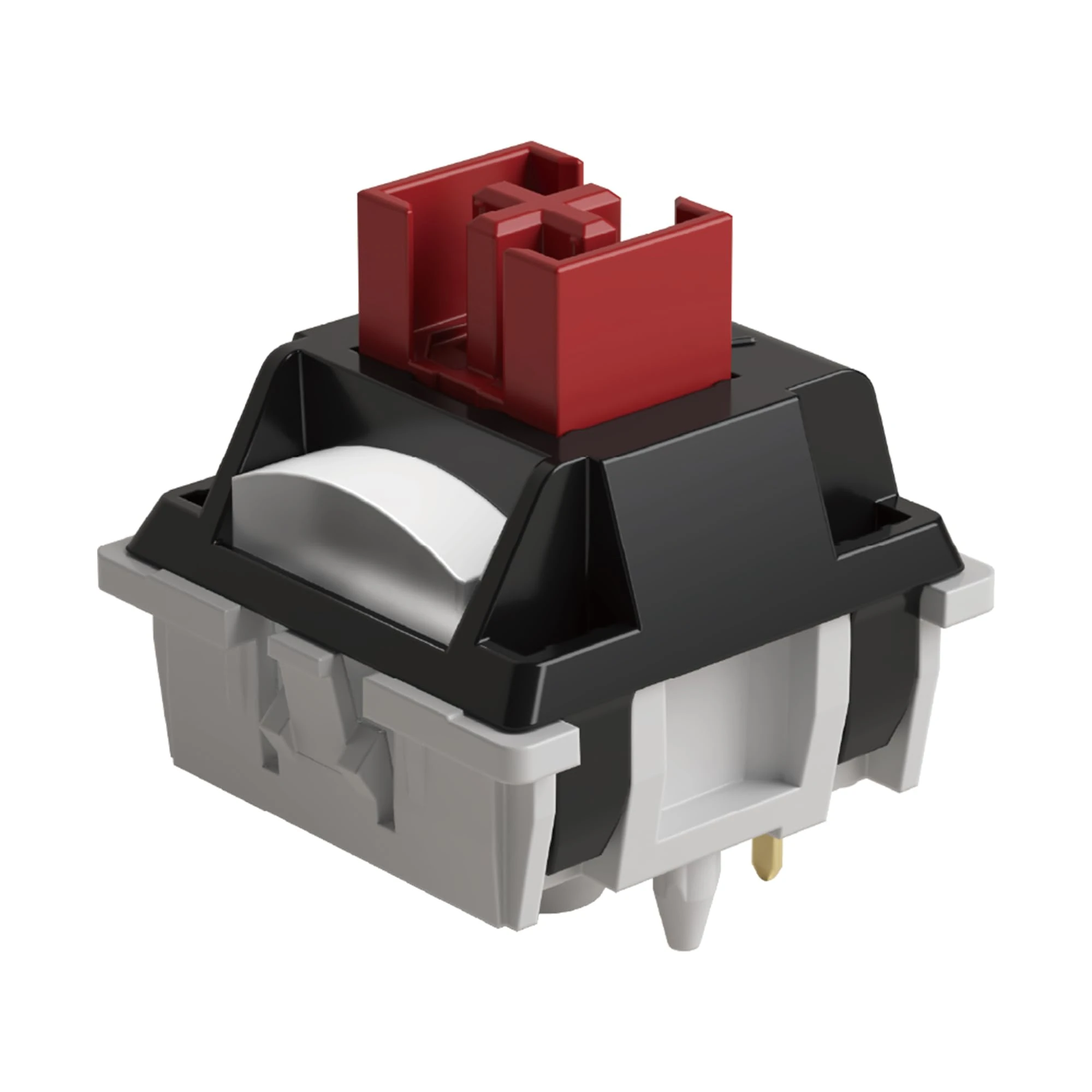 Akko Dracula Switches Linear Switch for Mechanical Gaming Keyboard(Not Silent Switch), 5-Pin 35gf, Pre-Lubed Switches for MX Mechanical Keyboard (Dracula, 45pcs)