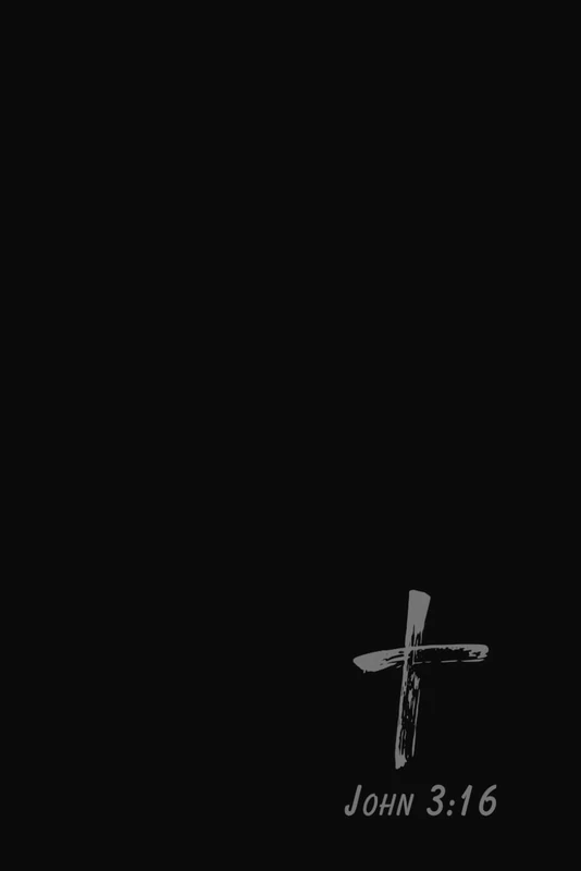 Notebook: Cross with John 3:16 Lined - Image 1